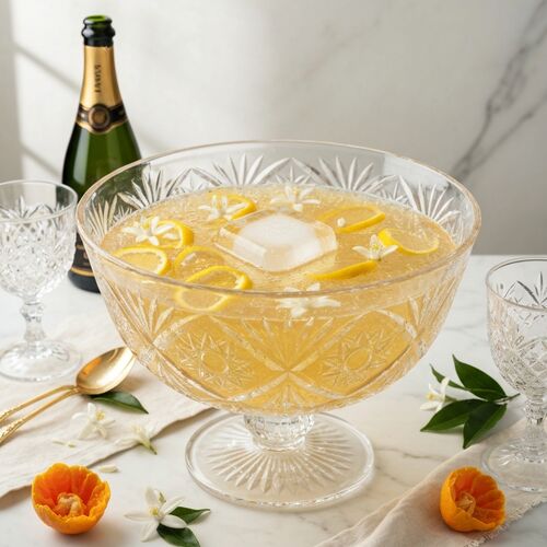Orange Blossom Champagne Punch