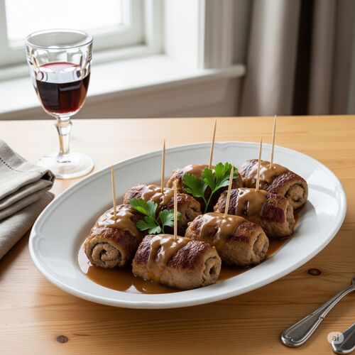 Oxrulader - Scandinavian Individual Pot Roasts