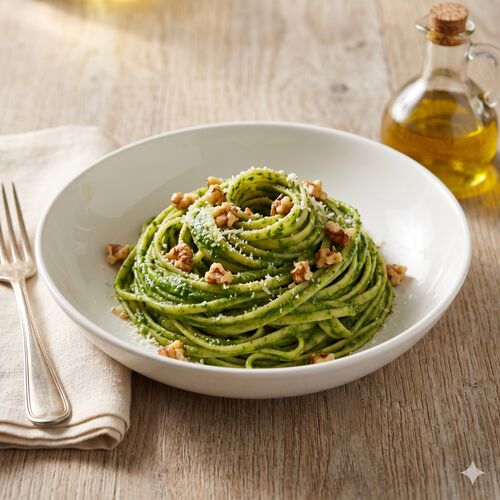 Parsley Pesto With Toasted Walnuts