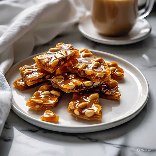 Pine Nut Brittle
