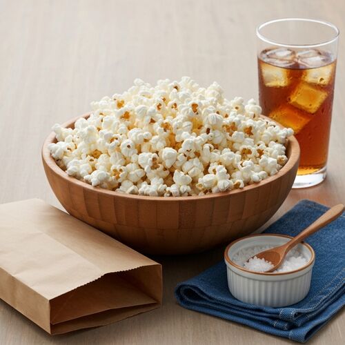 Paper Lunch Bag Popcorn