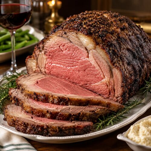 Roast Prime Ribs Of Beef