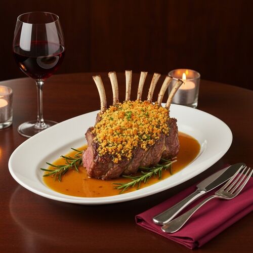 Roasted Rack Of Lamb