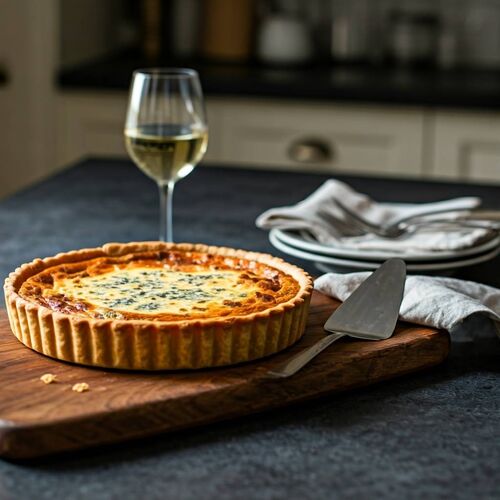 Roquefort Quiche