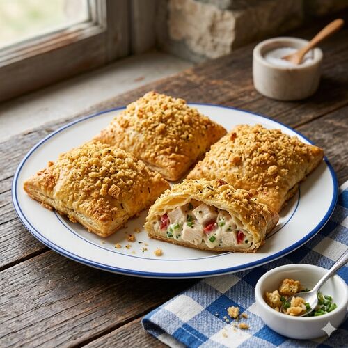 Savory Chicken Crescent Squares