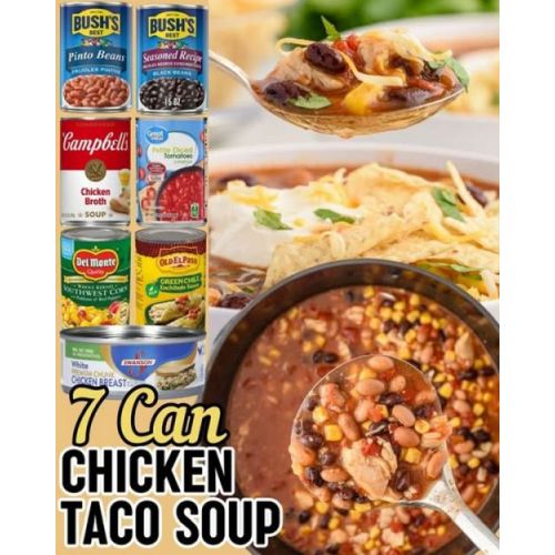 7 Can Chicken Taco Soup