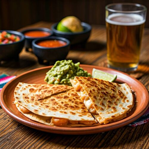 Rubio's Shrimp Quesadillas