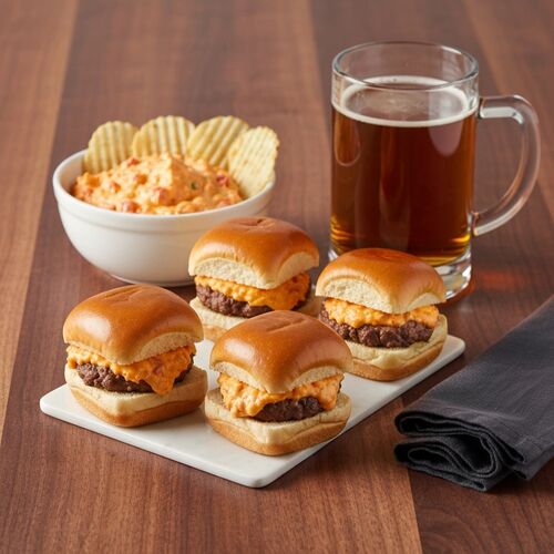Sliders With Pimento Cheese
