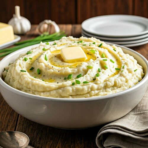 Garlic Yukon Mashed Potatoes