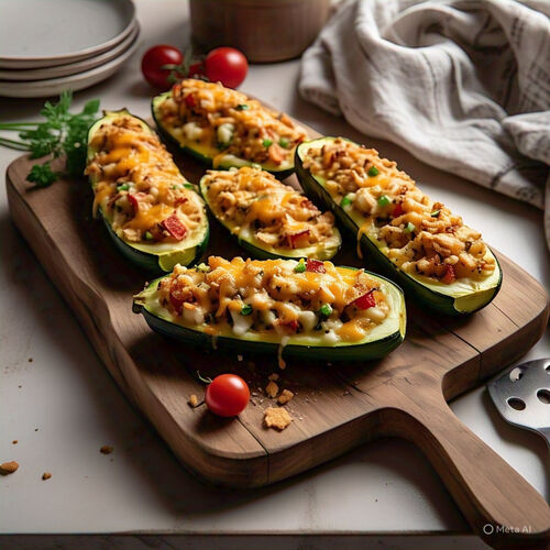 Stuffed Zucchini