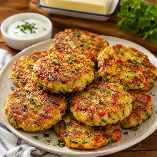 Zucchini Cakes By John Ferguson